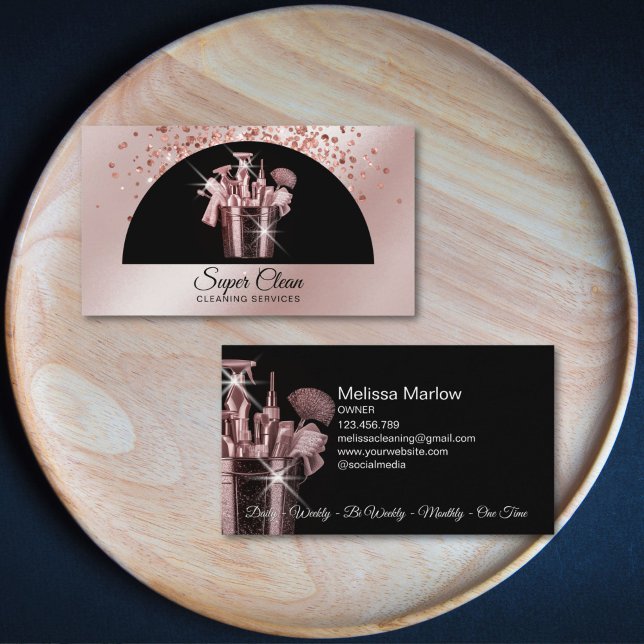 Berufliche Hausreinigung Visitenkarte (Von Creator hochgeladen)