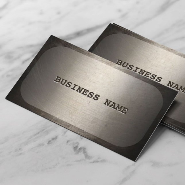 Berufliche Hunde-Tag-Imitate metallisch Visitenkarte (Von Creator hochgeladen)