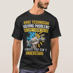 Berufliche HVAC Tech Apparell Wechselstromreparate T-Shirt
