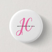 Berufliche Kalligraphie-Script-Monogram-Girly