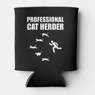 Berufliche Katze Herder Funny Herding Katzen Dosenkühler