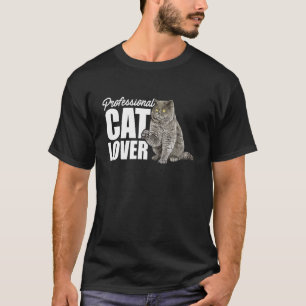 Berufliche Katze Katze Eigentümer Katzen Ausbilder T-Shirt