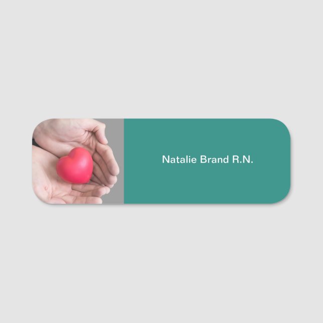 Berufliche Krankenschwester Namensschild (Vorderseite)