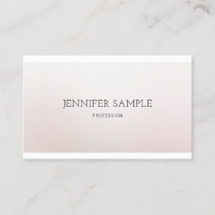 Berufliche kreative Designfarbe Harmonie Luxus Visitenkarte