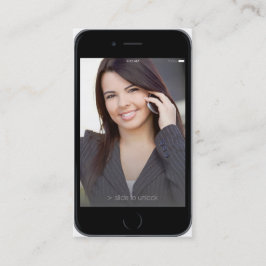 Berufliche kundengerechte iPhone 6 Geschäfts-Karte Visitenkarte