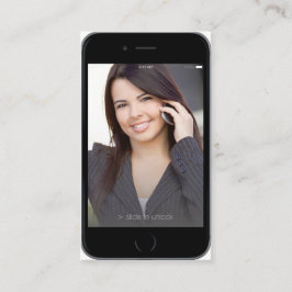 Berufliche kundengerechte iPhone 6 Geschäfts-Karte Visitenkarte