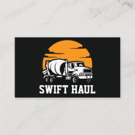 berufliche LKW-Visitenkarten Visitenkarte