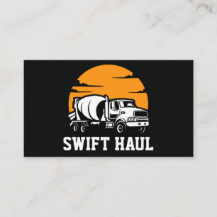 berufliche LKW-Visitenkarten Visitenkarte