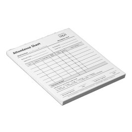 Berufliche Logoauftritte Notizblock