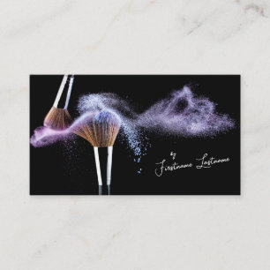 Berufliche Make-up-Künstler und Styling-Experten Visitenkarte