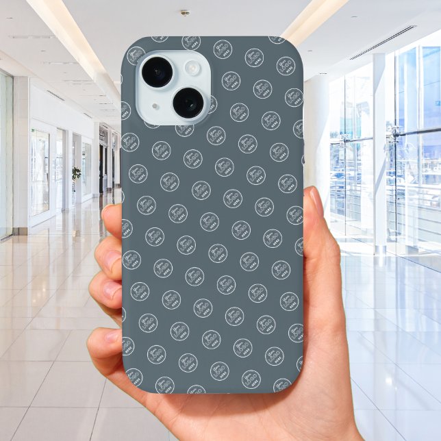 Berufliche Markenzeichen - Logo Moderne Marine Case-Mate iPhone Hülle (Von Creator hochgeladen)