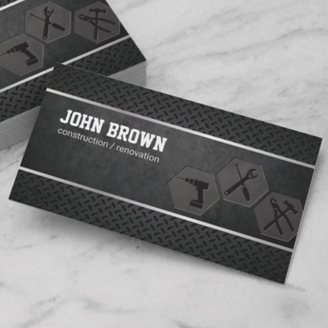 Berufliche Metallbauschmiede Handyman Visitenkarte (Von Creator hochgeladen)