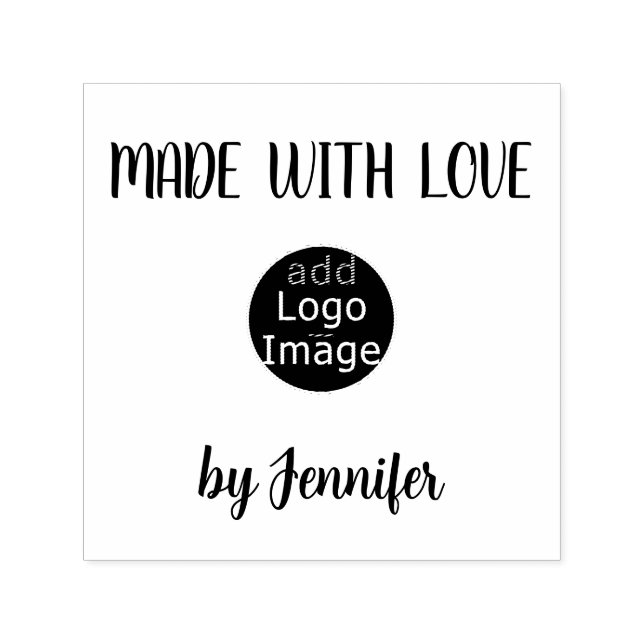 Berufliche, moderne Markenbezeichnung mit LIEBE Permastempel (Design)