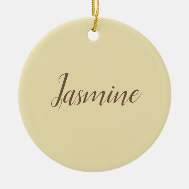 Berufliche, moderne Minimalistische Pastellfarbe Keramik Ornament (Vorne)