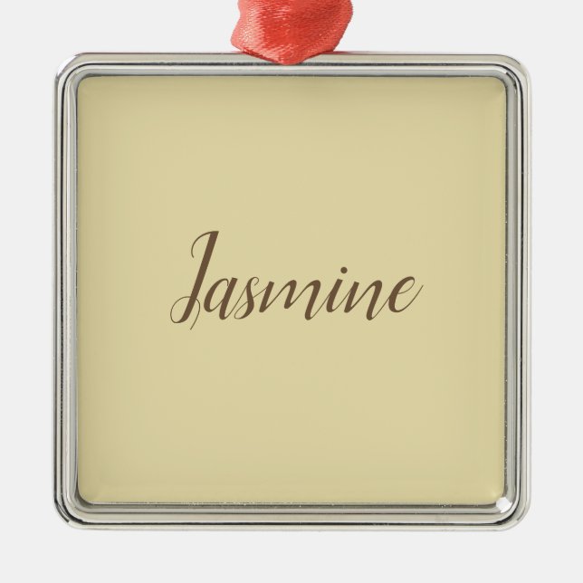 Berufliche, moderne Minimalistische Pastellfarbe Ornament Aus Metall (Vorne)