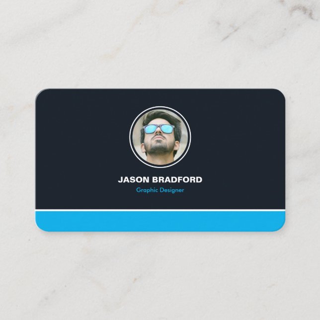 Berufliche moderne Personalisierte Visitenkarte (Vorderseite)