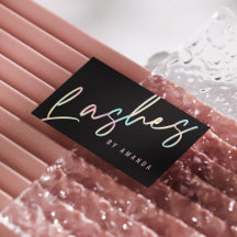 Berufliche, moderne schwarze Lashes