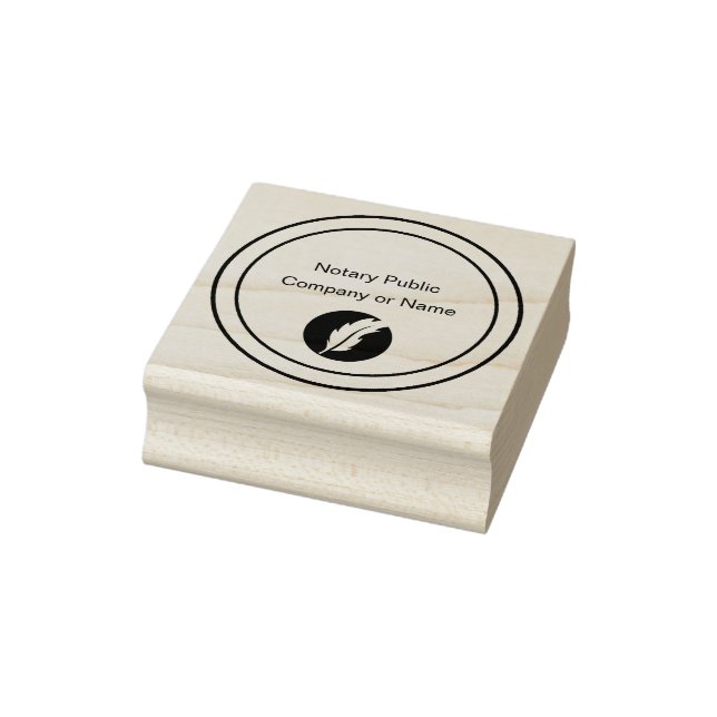 Berufliche Notar-Briefmarke Gummistempel (Stempel)