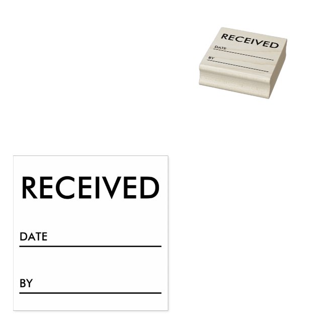 Berufliche Office-Briefmarke Gummistempel (Stempel)