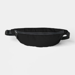 Berufliche Onyx Schwarz | Klassisches Elegant Bauchtasche