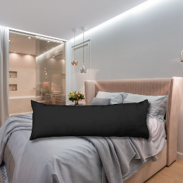 Berufliche Onyx Schwarz | Klassisches Elegant Seitenschläferkissen