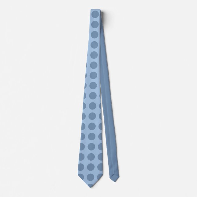Berufliche, pastellblaue Farbe Krawatte (Vorderseite)