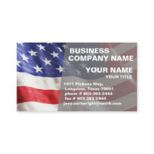 Berufliche Patriotic Red White Blue USA Flag