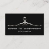berufliche Personal Trainer/Bodybuilder-Karte