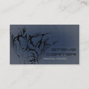berufliche persönliche Trainer-/Bodybuilder-Karte Visitenkarte