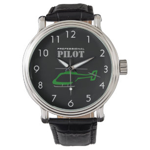 Berufliche Pilotenuhr Armbanduhr