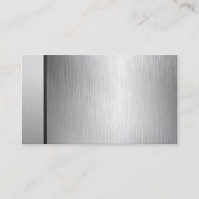 Berufliche Platin-Geschäfts-Karten Visitenkarte (Vorderseite)