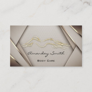 Berufliche Rose Body Care Logo WELLNESS-CENTER Wel Visitenkarte