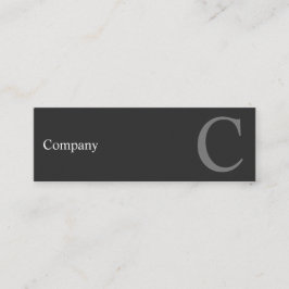 Berufliche saubere Minigeschäfts-Karte des Mini Visitenkarte