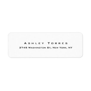 Berufliche Schlichte Elegant Modernes Schwarz & We