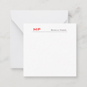 Berufliche Schlichte Minimalistisch Mitteilungskarte