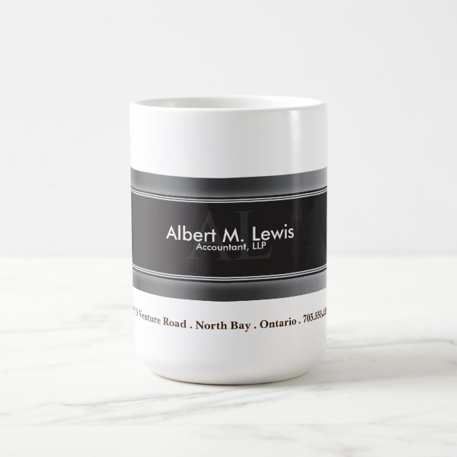 Berufliche silberne kaffeetasse (Mittel)