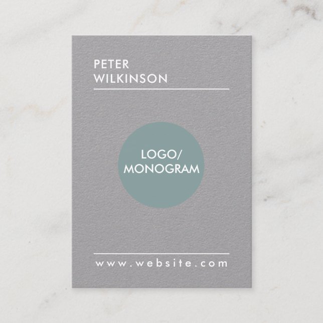 Berufliche unbedeutende Art Visitenkarte (Vorderseite)