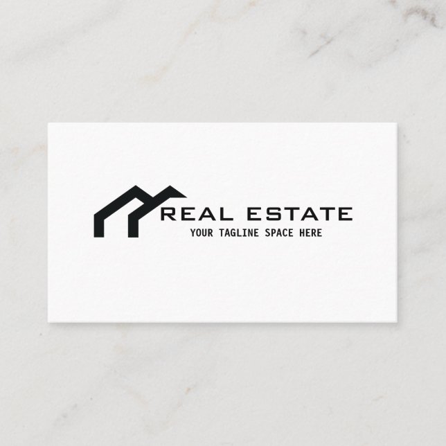 Berufliche und moderne Geschäfts-Karte für Realtor Visitenkarte (Vorderseite)