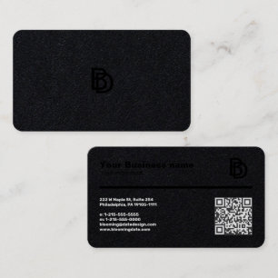 Berufliche Visitenkarte mit Ruler (cm)