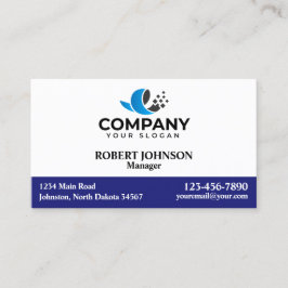 Berufliche Visitenkarten mit Ihrem Logo Visitenkarte