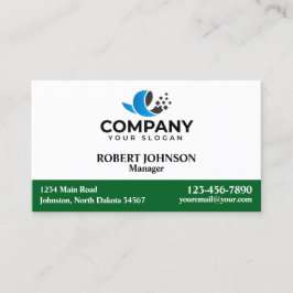 Berufliche Visitenkarten mit Ihrem Logo Visitenkarte