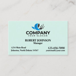 Berufliche Visitenkarten mit Ihrem Logo Visitenkarte