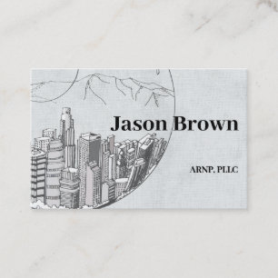 Berufliche Visitenkarten-Vorlagenblau Visitenkarte