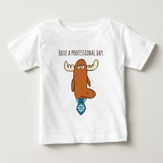 Beruflichen Tag Baby T-shirt (Vorderseite)
