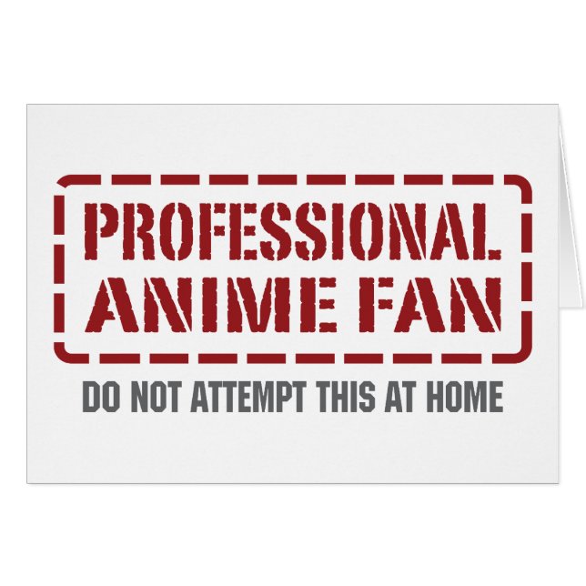 Beruflicher Anime-Fan (Vorderseite (Horizontal))