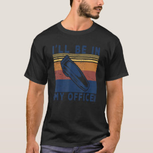 Beruflicher Barber werde ich in meinem Büro sein V T-Shirt