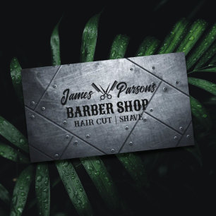 Beruflicher Barbershop Hair Stylist Barber Shop Visitenkarte