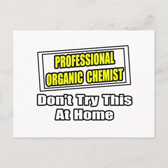 Beruflicher Bio Chemist...Joke Postkarte (Vorderseite)