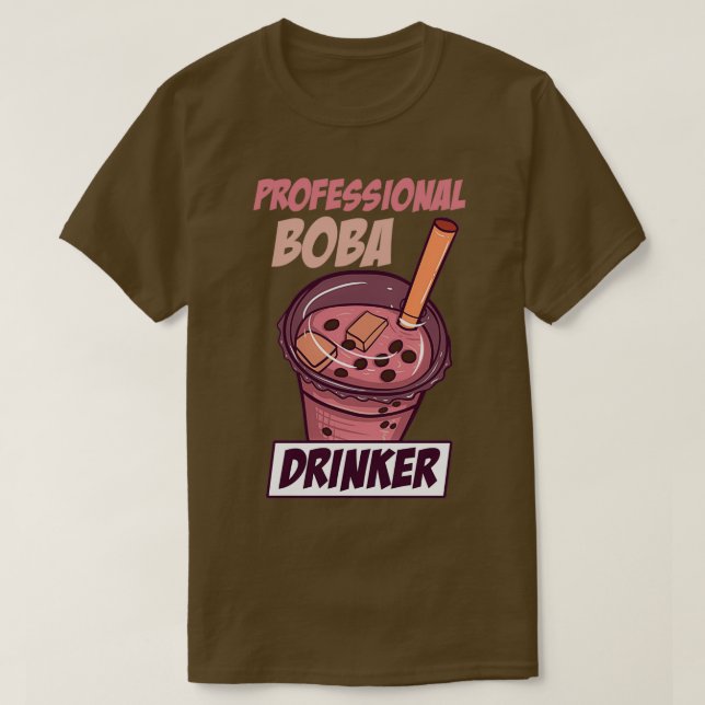 Beruflicher Boba Drinker Funny Bubble Tee 1 (Design vorne)