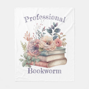 Beruflicher Bookworm Fleecedecke